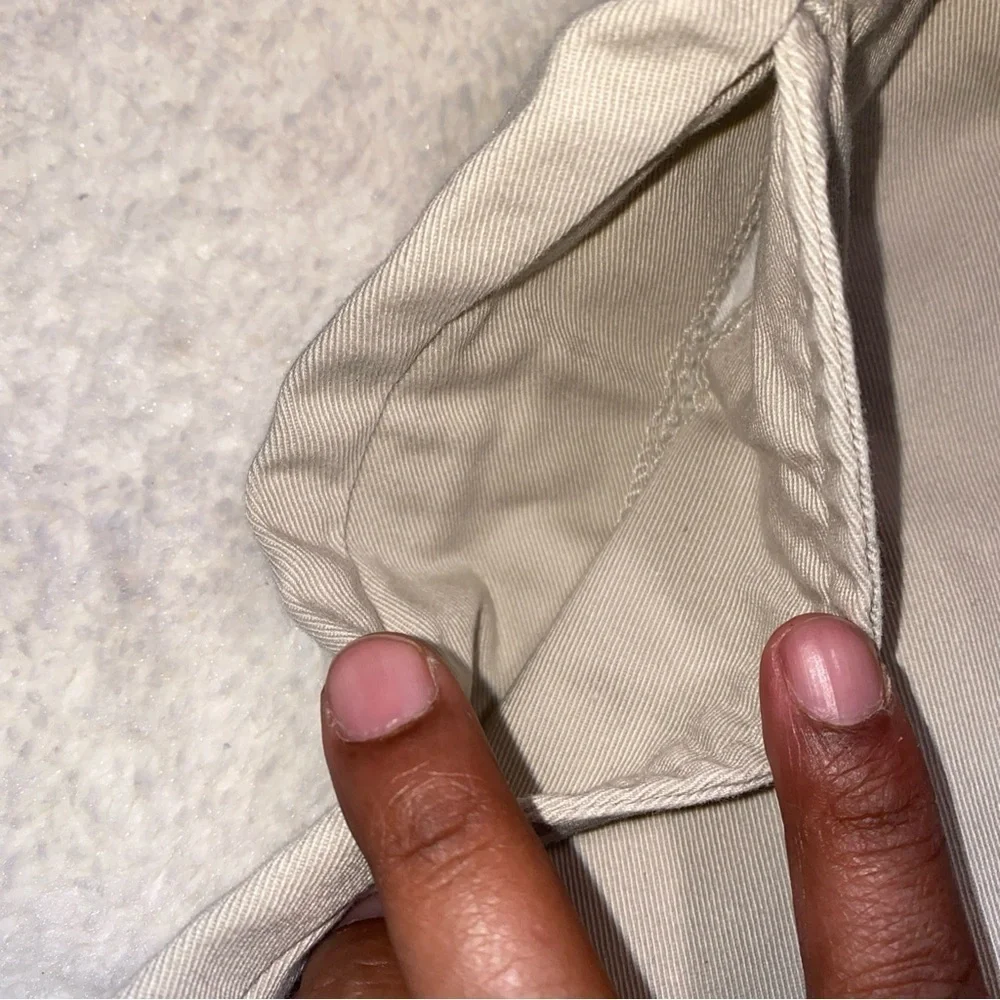Polo Ralph Lauren Pants Slacks‎ Chinos Straight Leg Flat Front Logo Tan Boys 8